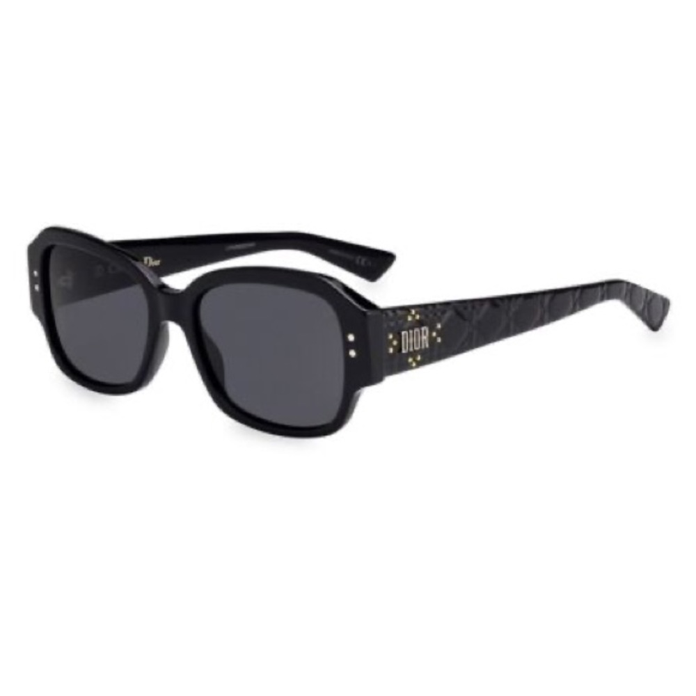 Authentic Lady Dior rectangular sunglasses